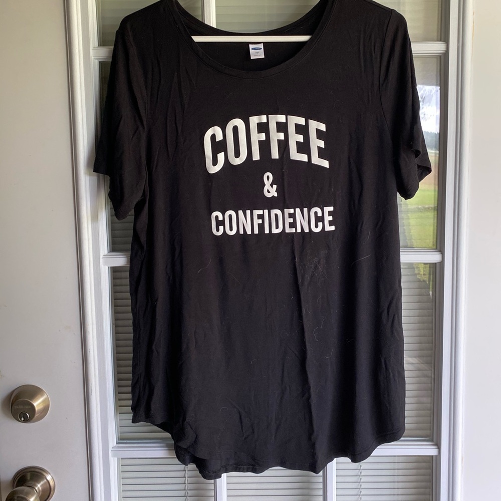 Old Navy - Coffee & Confidence T-shirt